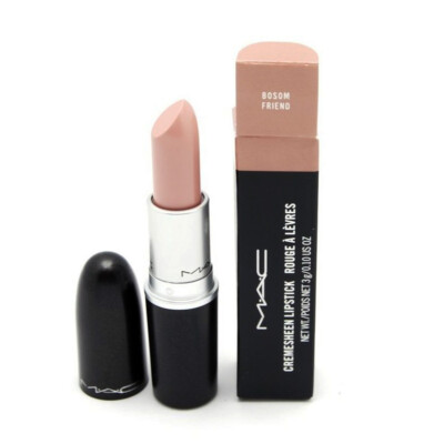 Mac Cremesheen Lipstick BOSOM FRIEND - Size 3 g / 0.1 Oz. Brand New