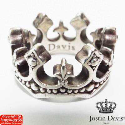 Justin Davis Palace Crown Ring No13 Silver 925 Vivienne