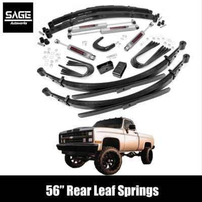 6 Inch Lift for 77-87 Chevy GMC K20 with 56'' Springs