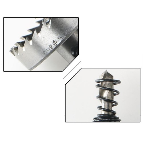 1280mm HSS Lochsägen Bohrer Set für Edelstahl Metallbohrer Eisen Kronenbohrer