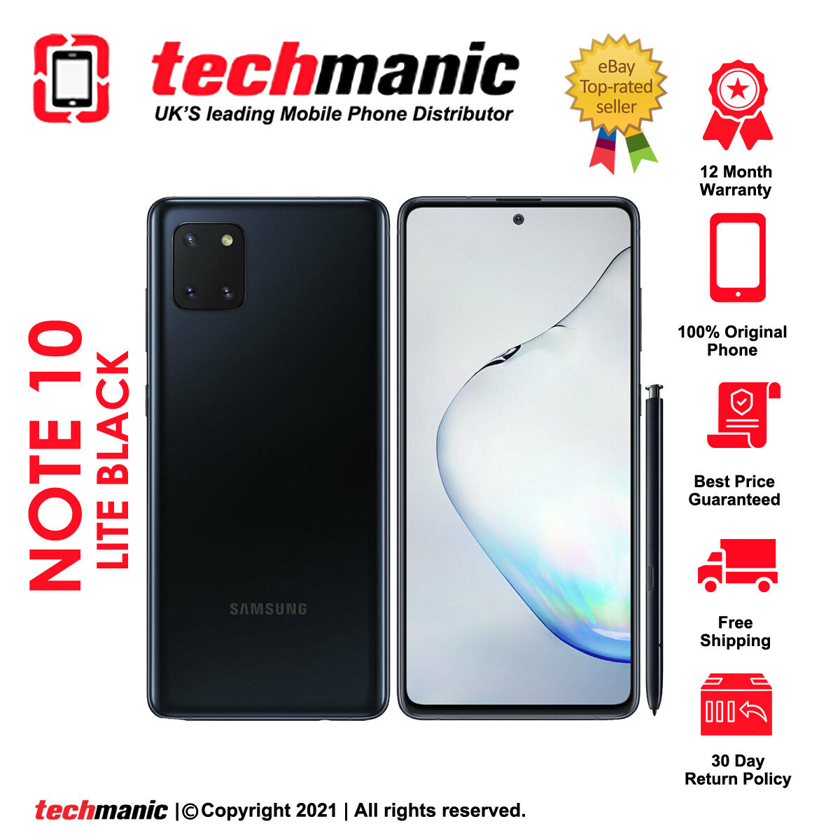 Galaxy - 【美品&amp;タイムセール特価！】Galaxy　Note10 Lite　ブラック Galaxy Note10 Lite【スペック】価格や発売日 | スマホBANK