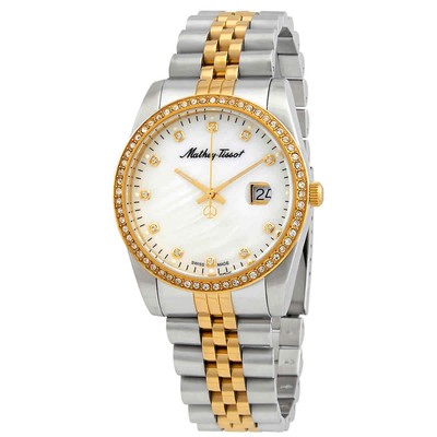 Мужские часы Mathey-Tissot Mathy IV с циферблатом MOP H709BQI