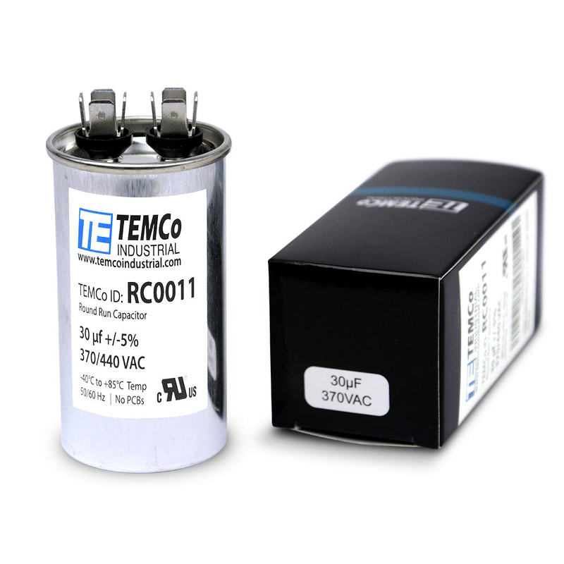 Run Capacitor 30Uf 370V CBB65 for HVAC AC Fan Motor Blower
