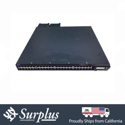 48 Port Gigabit RJ45 Juniper EX4200-48PX PoE+ Ethernet Switch 2xPSU 2x 10GB SFP+