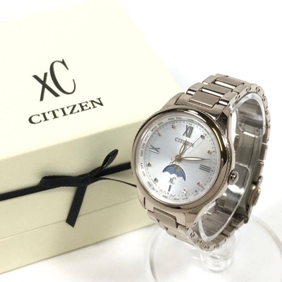 CITIZEN xC daichi collection Titania Happy Flight Eco Drive EE1004-57A JAPAN