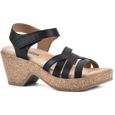 

Женские сандалии Conquer Cork Clogs White Mountain с ремешком на щиколотке BHFO 5248, Conquer