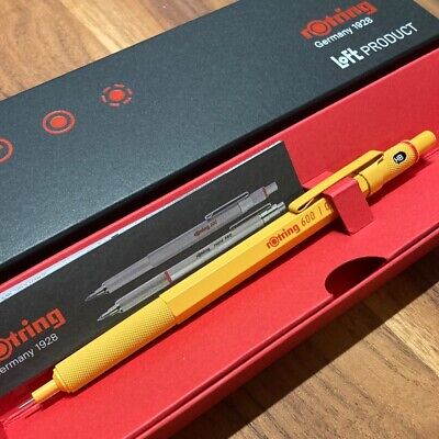 Rotring 600 Loft Limited Matte Yellow Mechanical Pencil 