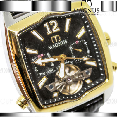 Pre-owned Magnus Halifax M111mtb02 Automatic Mens Watch