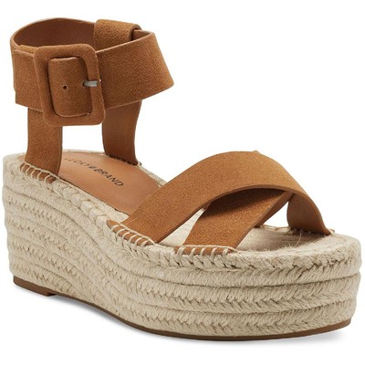 

Женские замшевые эспадрильи Lucky Brand Audrinah Tan 8 Medium (B,M) BHFO 3120, Cognac oiled suede