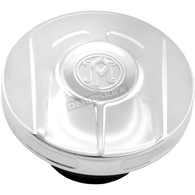 Performance Machine Chrome Scallop Fuel Cap 0210-2071SCA-CH