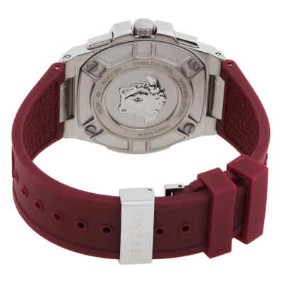 Pre-owned Versace Greca Extreme Chronograph Quartz Men's Watch Ve7h00223