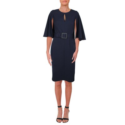 

Женское темно-синее праздничное платье длиной до колена Calvin Klein  BHFO 0403, Indigo