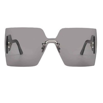 Pre-owned Dior Grey Shield Ladies Sunglasses Club M5u F0a0 00 Club M5u F0a0 00 In Gray