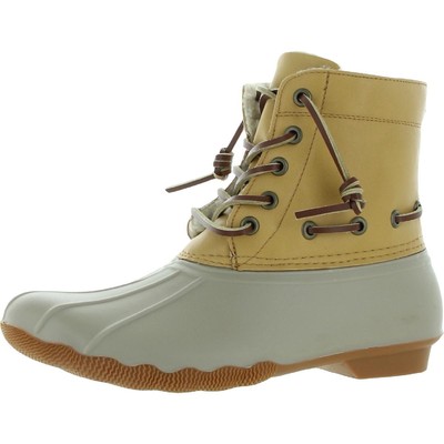 Seven7 Женские ботинки Speyside Duck Boot коричневого цвета в боевом стиле и на шнуровке 7 Medium (B, M) 9639