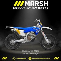 Husqvarna FE 350 Heritage 2025 - Husqvarna Dealer - 1250 OFF! 0% Finance!