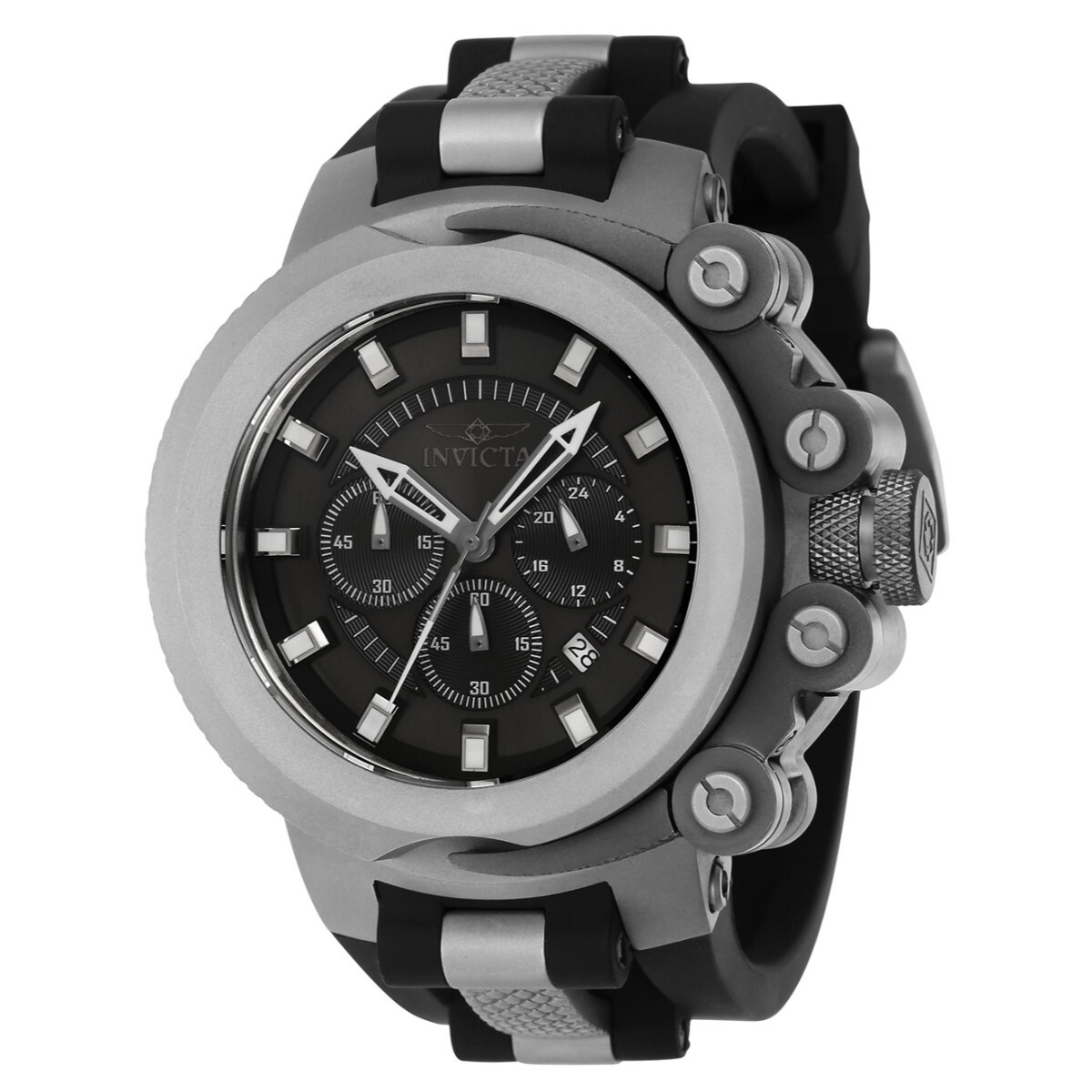 INVICTA INVICTA COALITION FORCES MEN'S WATCH - 55MM, TITANIUM, BLACK ZG-38339