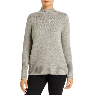 

Женский вязаный пуловер цвета металлик Elie Tahari Gemma Grey  BHFO 9516, Medium grey melange