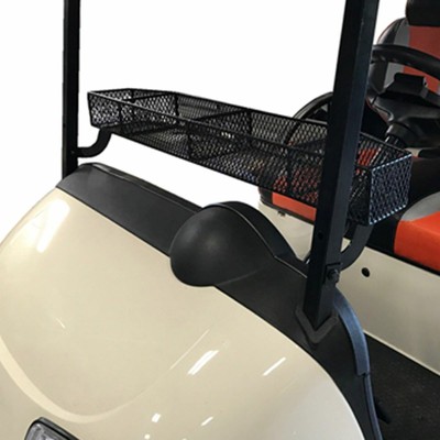 GTW Steel Inner Storage Basket for E-Z-GO RXV Golf Cart with Mounting Brackets