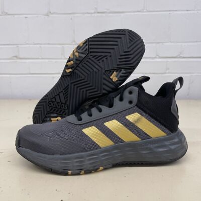 eBay | 4.5 Kid\'s Shoes Size OWNTHEGAME ADIDAS 2.0 Basketball Grey/Gold GZ3381
