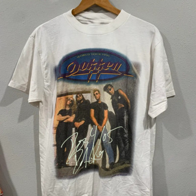 Hot Trend Word Tour Dokken Band White All Size   Shirt Unisex NI001