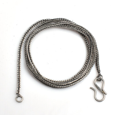 16''18''20''22''24'' Snake Chain S'' Lock Ethnic Handmade Necklace Jewelry