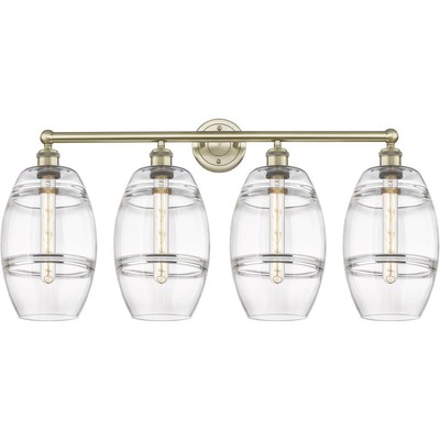 Innovations Lighting 616-4W-AB-G557-8CL Edison Vaz Bathroom Vanity Light