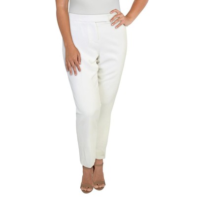 

Tahari ASL Womens Ivory Crepe Solid Office Dress Pants Брюки  BHFO 4596, Цвет слоновой кости