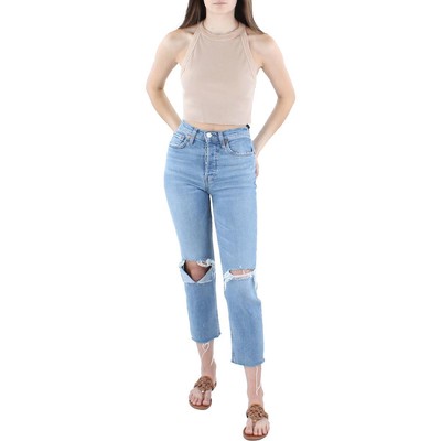 

Женская бежевая укороченная майка без рукавов Anthropologie Maronie  BHFO 0873, Бежевый