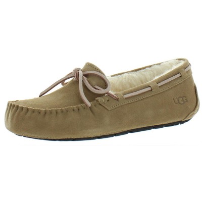

Женские тапочки Ugg Dakota Tan Suede Moccasin Shoes 6 Medium (B,M) BHFO 2942, Tobacco