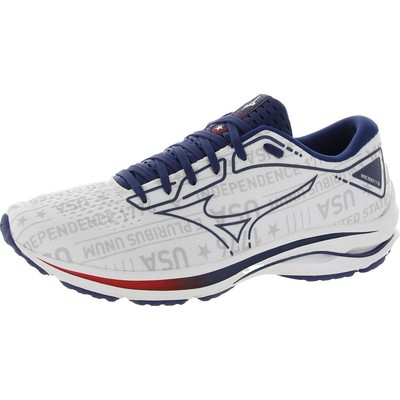 Мужские кроссовки для спорта и тренировок Mizuno Wave Rider 25 White 14 Medium (D) 6649