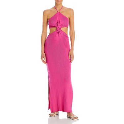 Женское хлопковое длинное повседневное платье макси Capittana Mika Pink XS/S BHFO 4396