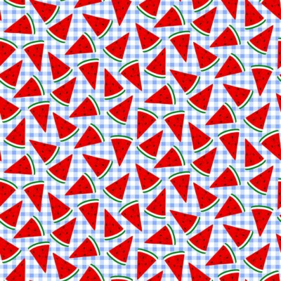 Studio E My Happy Place Tossed Watermelon Slices Multi Fabric By Yard