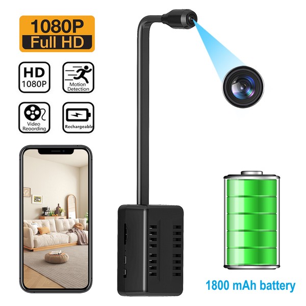 1080P Mini Spy Camera WiFi HD Hidden IP Night Vision Camcorder Home Security Cam - Image 167