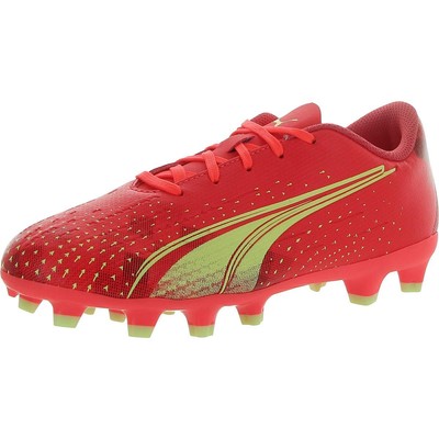 Puma Girls Pink Athletic Soccer Shoes Shoes 13 Medium (B,M) Little Kid BHFO 7918