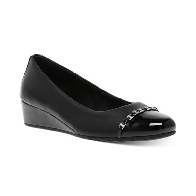 Anne Klein/ женские кожаные слипоны Maysel на плоской подошве; балетки на плоской подошве; BHFO 0337