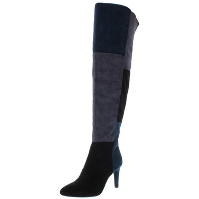 

Женские ботфорты Rialto Carpio Navy 6 Medium (B,M) BHFO 0917, Navy/multi, Carpio