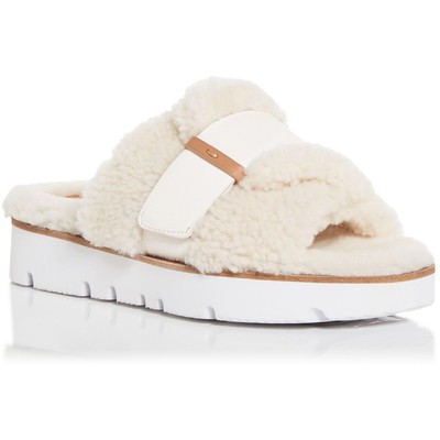 

Gentle Souls by Kenneth Cole Женские бежевые сандалии на плоской подошве Lavern BHFO 2380, Бежевый