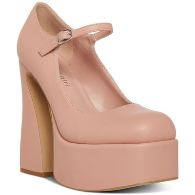 Madden Girl / женские розовые туфли на платформе и каблуке Khloie 9 среднего размера (B,M) BHFO 1443
