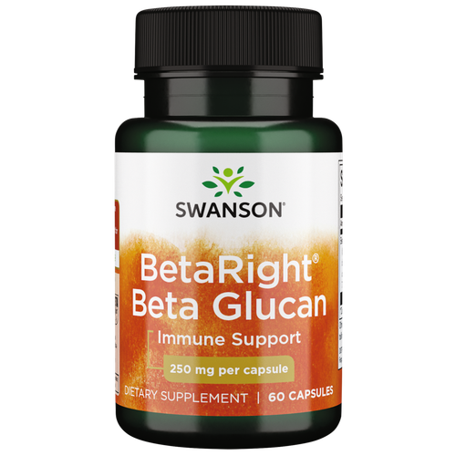 Swanson Betaright Бета-глюкан 250 мг 60 капсул