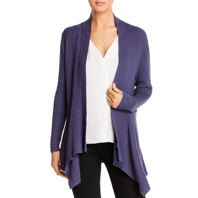 

Donna Karan Женский синий кардиган с открытой передней частью, куртка-свитер,  BHFO 4785, Mulberry fields