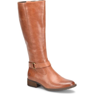 

Женские высокие сапоги до колена Born Womens Saddler Brown 8.5 Medium (B,M) BHFO 0367, Коричневый