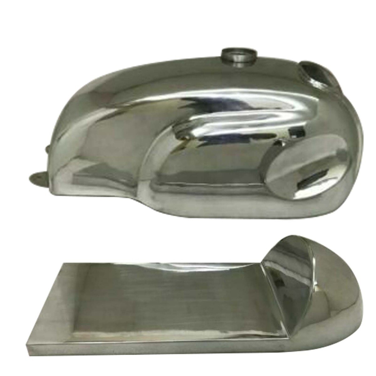 Honda CB XS Manx Type Aluminum Alloy Cafe Racer Fuel Gas Petrol Tank+Seat 