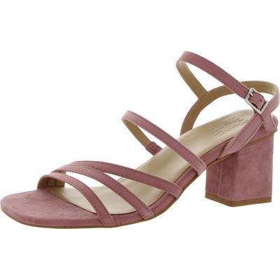 Туфли на каблуке с квадратным носком Naturalizer Womens Niko с ремешком на щиколотке BHFO 5807