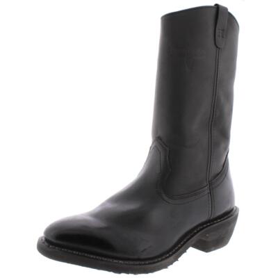 Mason Mens West Work 12 Черная рабочая ковбойка, сапоги Вестерн 8 среднего размера (D) BHFO 9285