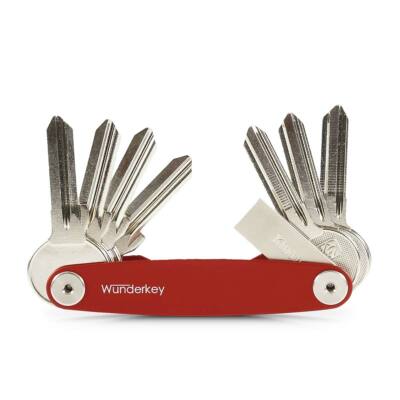 Wunderkey Portachiavi Organizza Chiavi Alluminio Rivestimento Anodizzato Antigra