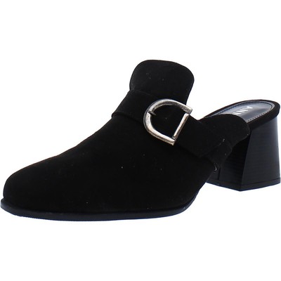 

Женские туфли-сабо Anne Klein Isiea черные из искусственной замши 10, средние (B,M) BHFO 4130, Black microsuede, Isiea