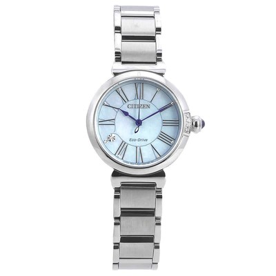 Pre-owned Citizen L Mae Mop Dial Ladies Watch Em1060-52n