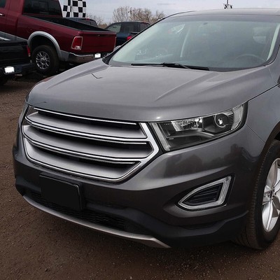 FOR 15-18 FORD EDGE OE STYLE BLACK HOUSING CLEAR CORNER PROJECTOR HEADLIGHTS