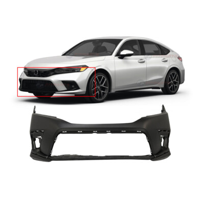 Front Bumper Cover For Honda Civic 2022-2023 Primed 04711T20A00ZZ HO1000327