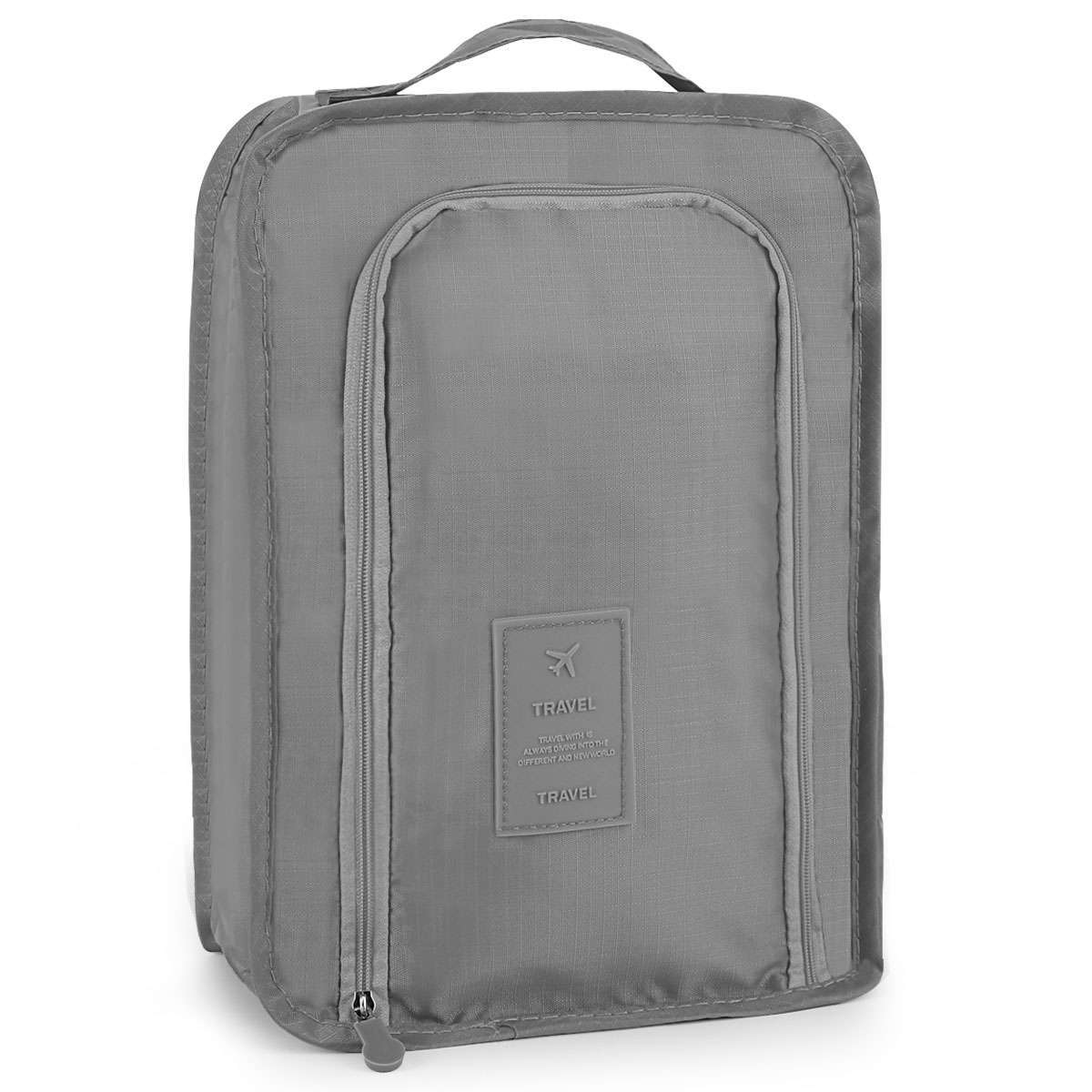 3x Waterproof Foldable Travel Shoe Bag Handle Sports Gym Carry Case Storage